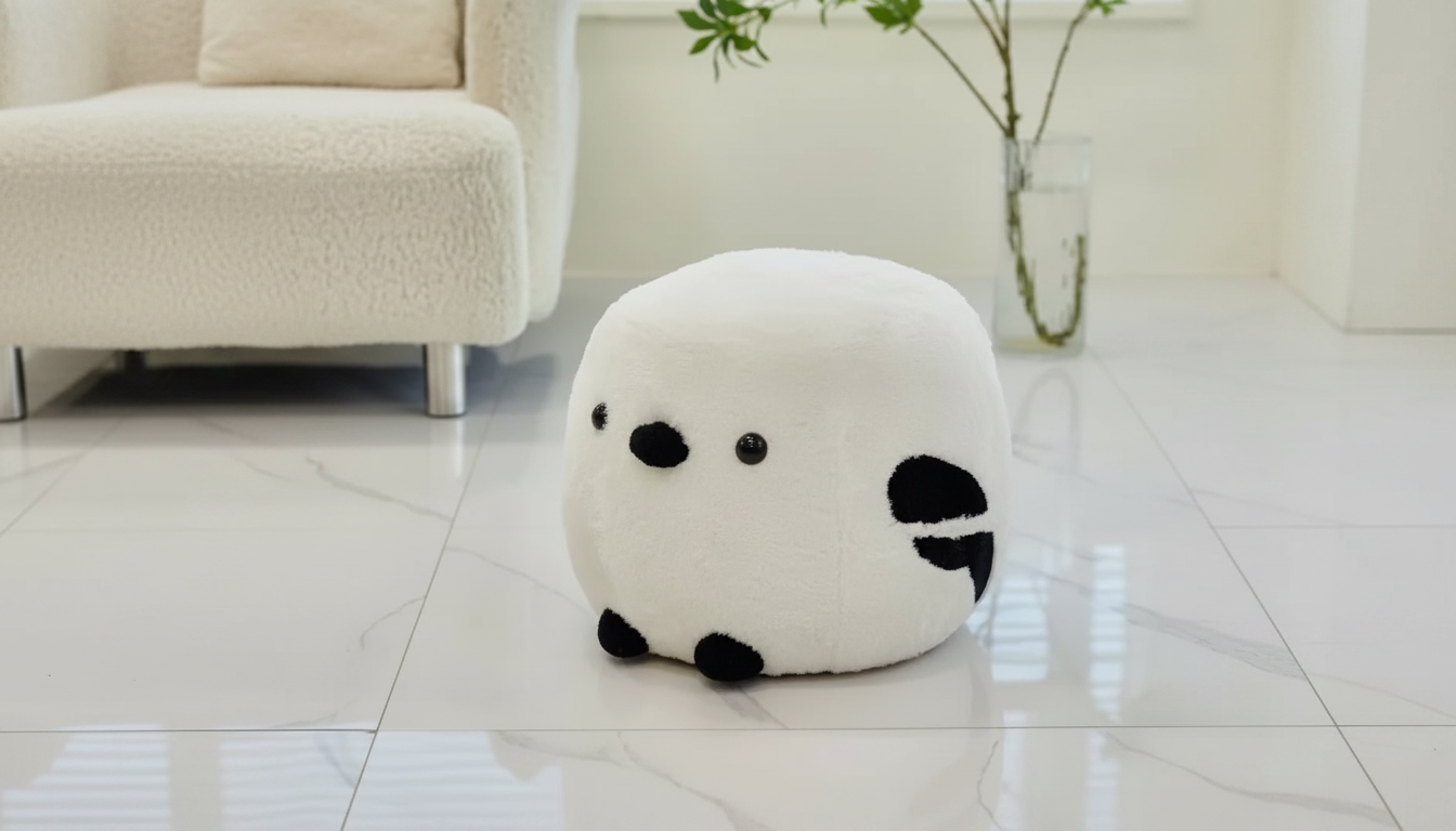 Cute Cartoon Vanity Stool for Entryway & Vanity